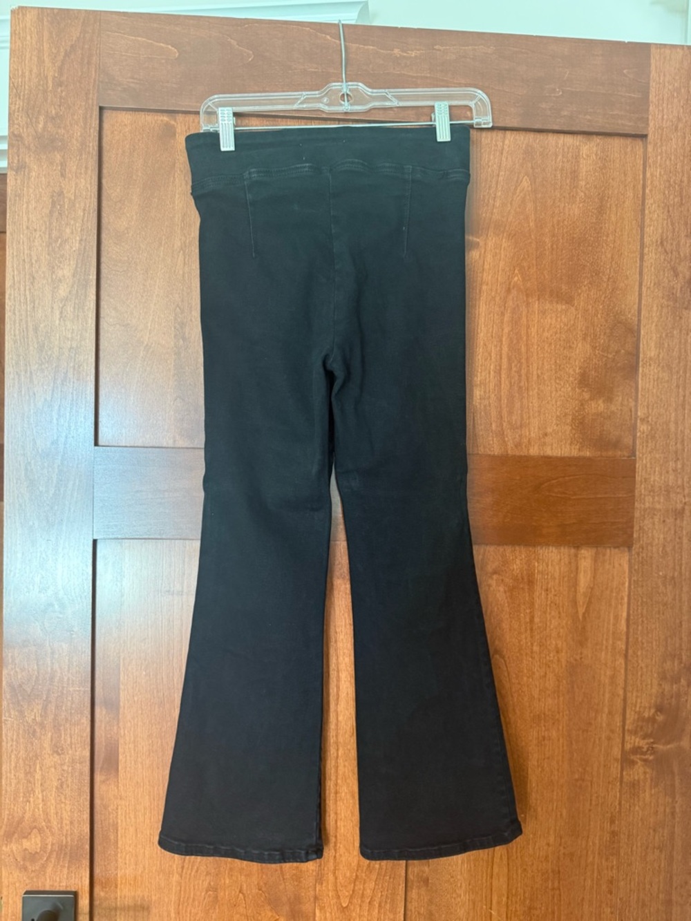 Frame Denim Black Jeans with Branded Waist Label